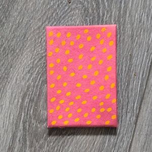 Super mini fair trade notebook with handmade paper